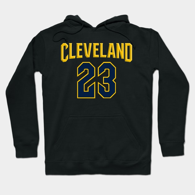 Cleveland 23 Hoodie by Aine Creative Designs